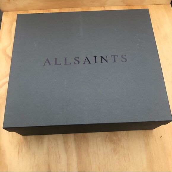 New All Saints Beth Suede Combat Boots Women’s Size 10 - Picture 11 of 11